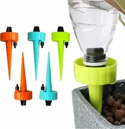 Unbranded Adjustable Drip Irrigation Kit 6 Pcs Automatic Plant Watering Diy Irrigation Automatic System For Garden Plants Plant Sprinkler For Indoor And Outdoor