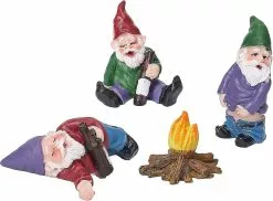 Unbranded 4pcs Fairy Garden Accessories Decorations Collectible Figurines Miniature Gardening
