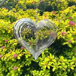 Unbranded Wind Spinner Decor Heart Garden Hanging Ornaments Outdoor Backyard -Piha myymälä 779735070 max
