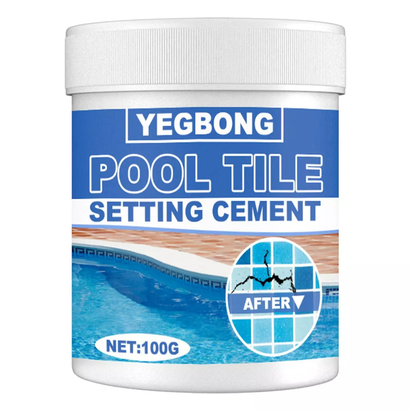 Unbranded Tile Repair Setting Cement Waterproof Good Adhesion Mildewproof Bathroom Balcony Pool Tile Repair Powder For Garden Kaesi 4 Unbranded Tile Repair Setting Cement Waterproof Good Adhesion Mildewproof Bathroom Balcony Pool Tile Repair Powder For Garden Kaesi - Image 2