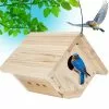 Unbranded Bird House Handmade Polished Burr Free Winter Outdoor Garden Backyard Hummingbird Cage Home Decor Kaesi 2 Unbranded Bird House Handmade Polished Burr Free Winter Outdoor Garden Backyard Hummingbird Cage Home Decor Kaesi -Piha myymälä 779799194 max