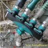 Unbranded Garden Hose Connector With 3pcs Hoses Washer 4 Way Heavy Duty Hose Tap Splitter Shut -Piha myymälä 779828307 max