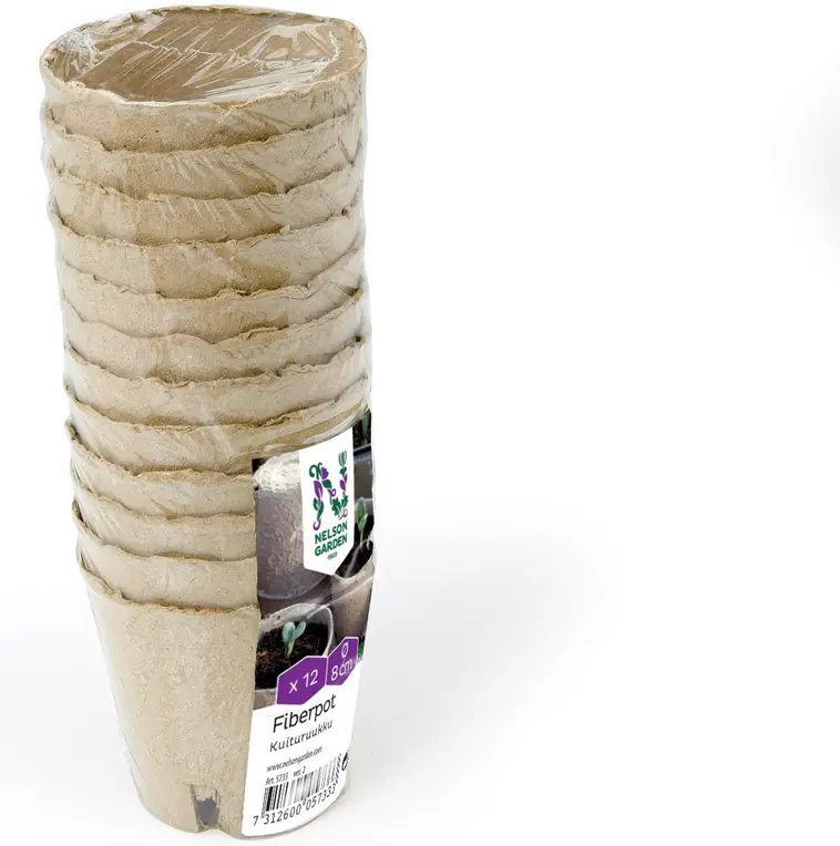 Nelson Garden Kuituruukku ø8cm 12kpl 3 Nelson Garden Kuituruukku ø8cm 12kpl