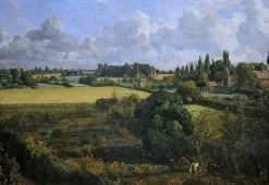 Steve Art Gallery Golding Constable-S Flower Garden, John Constable, 60x40cm