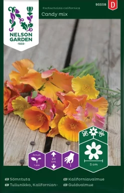 Nelson Garden Siemen Kaliforniantuliunikko Candy, Mix