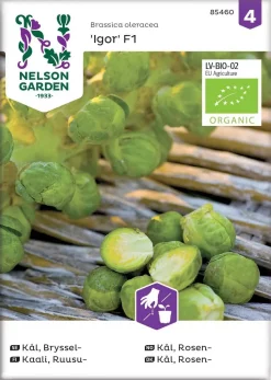 Nelson Garden Siemen Kaali, Ruusu-, Igor F1, Luomu