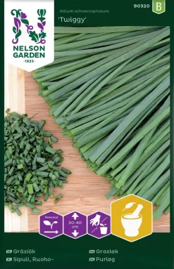 Nelson Garden Siemen Sipuli, Ruoho-, Tavallinen, Twiggy