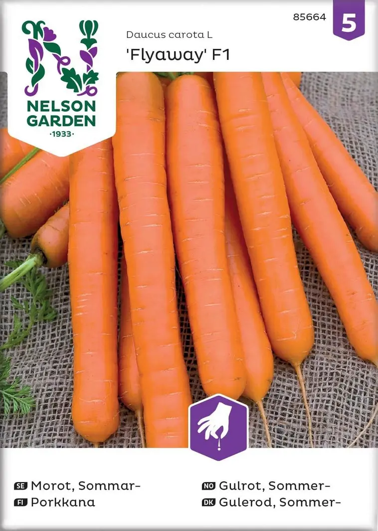 Nelson Garden Siemen Porkkana, Flyaway F1 3 Nelson Garden Siemen Porkkana, Flyaway F1