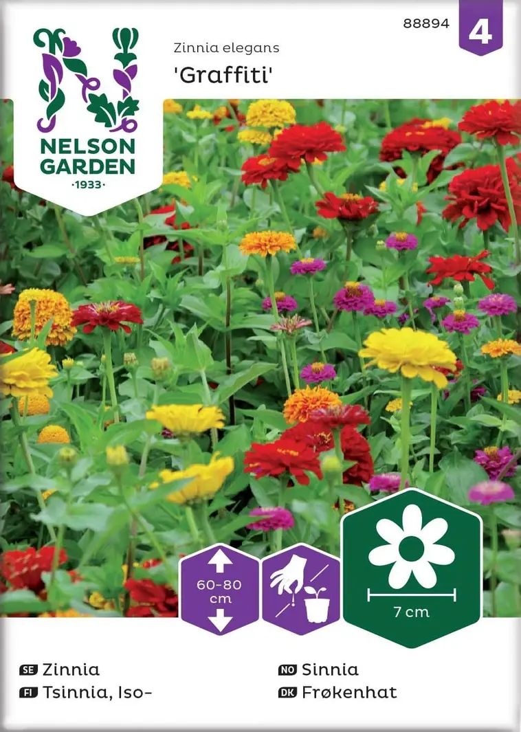Nelson Garden Siemen Tsinnia, Iso-, Graffiti 3 Nelson Garden Siemen Tsinnia, Iso-, Graffiti