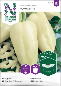 Nelson Garden Siemen Paprika, Vihannes-, Amyka F1