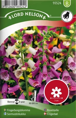 Nelson Garden Siemen Sormustinkukka, Väriseos