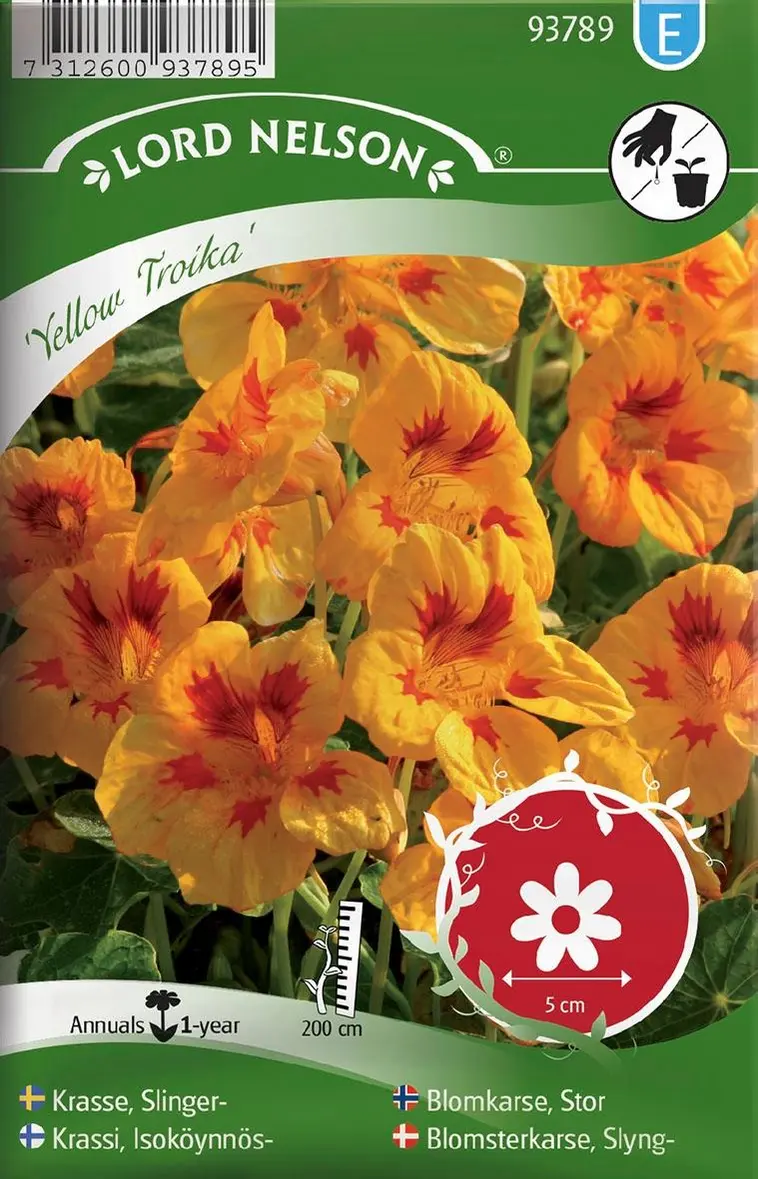 Nelson Garden Siemen Krassi, Isoköynnös-, Yellow Troika 3 Nelson Garden Siemen Krassi, Isoköynnös-, Yellow Troika