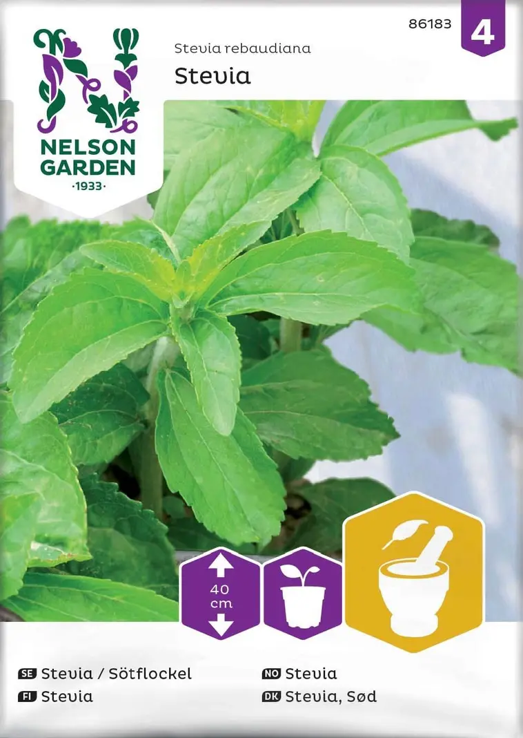 Nelson Garden Siemen Stevia 3 Nelson Garden Siemen Stevia